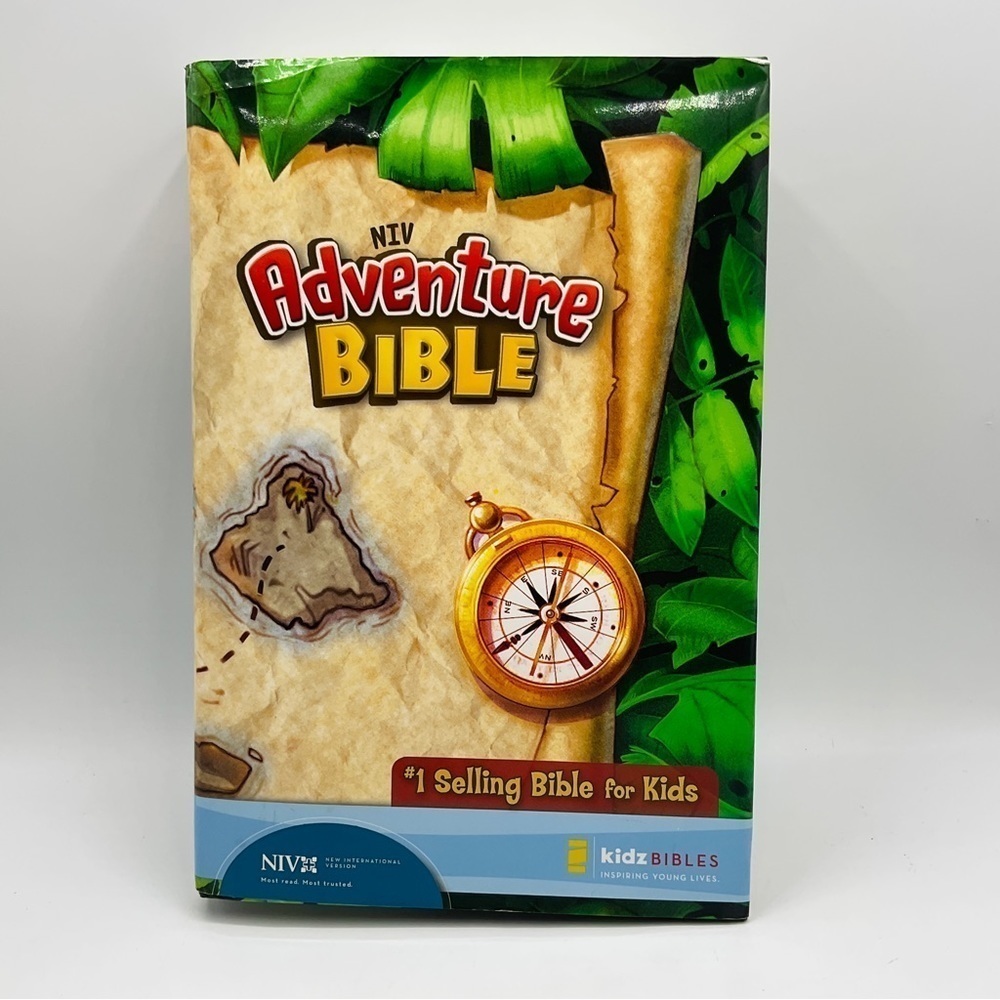 Adventure Bible NIV Kids Hardcover Book Zonderkidz Ages 9-12 Colorful Christian